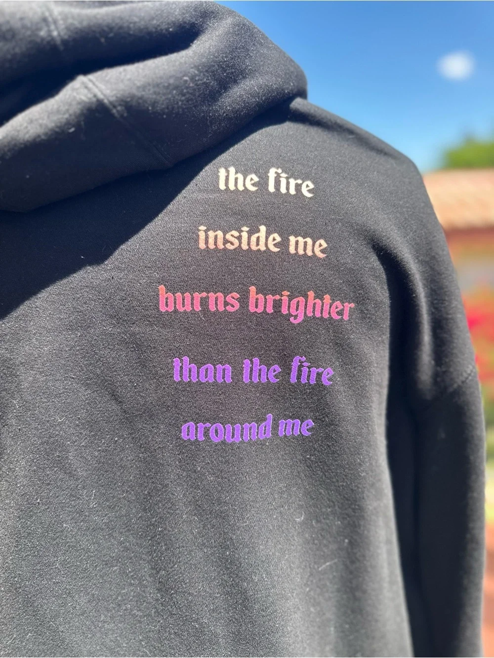 Beautiful Disaster Phoenix Fire Hoodie and Pants Set